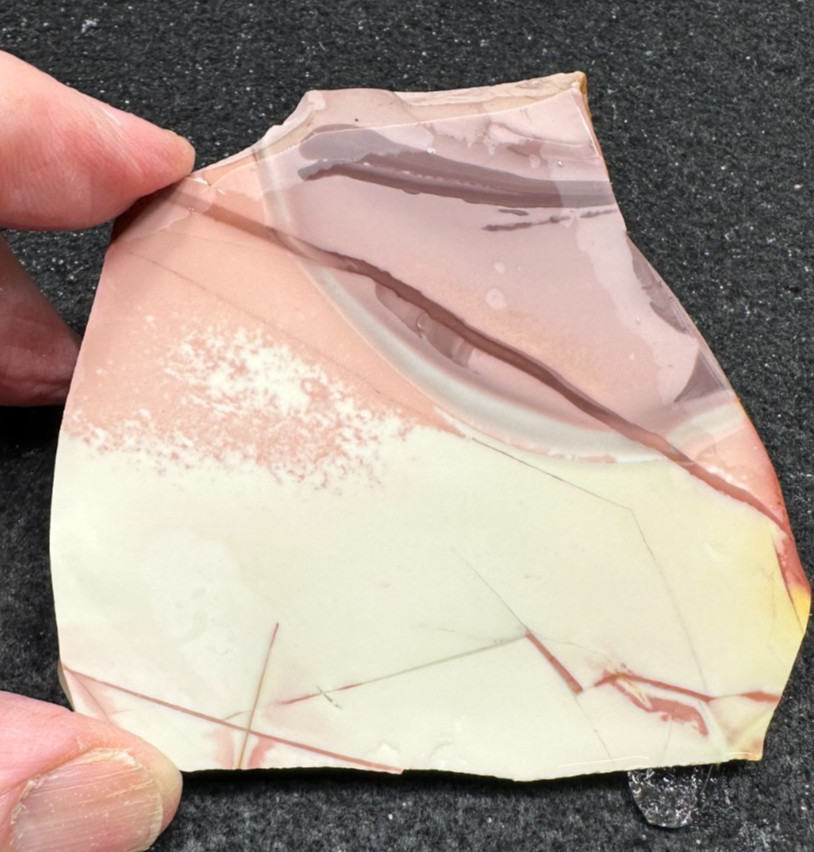 Willow Creek Jasper slab, Great for making cabochons  2.46oz (1047)