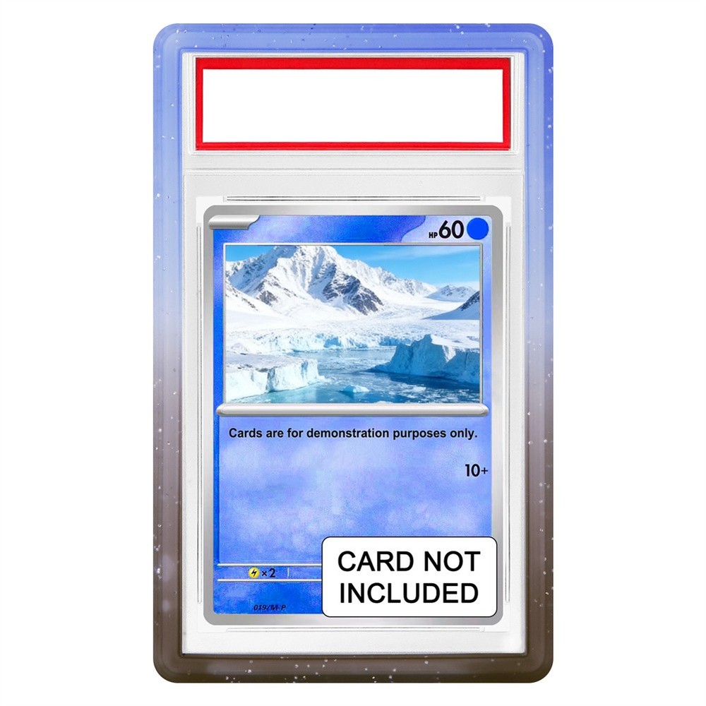 1-30x Gradient Graded Card Slab Bumper Guard Protector Skin TPU STACKABLE