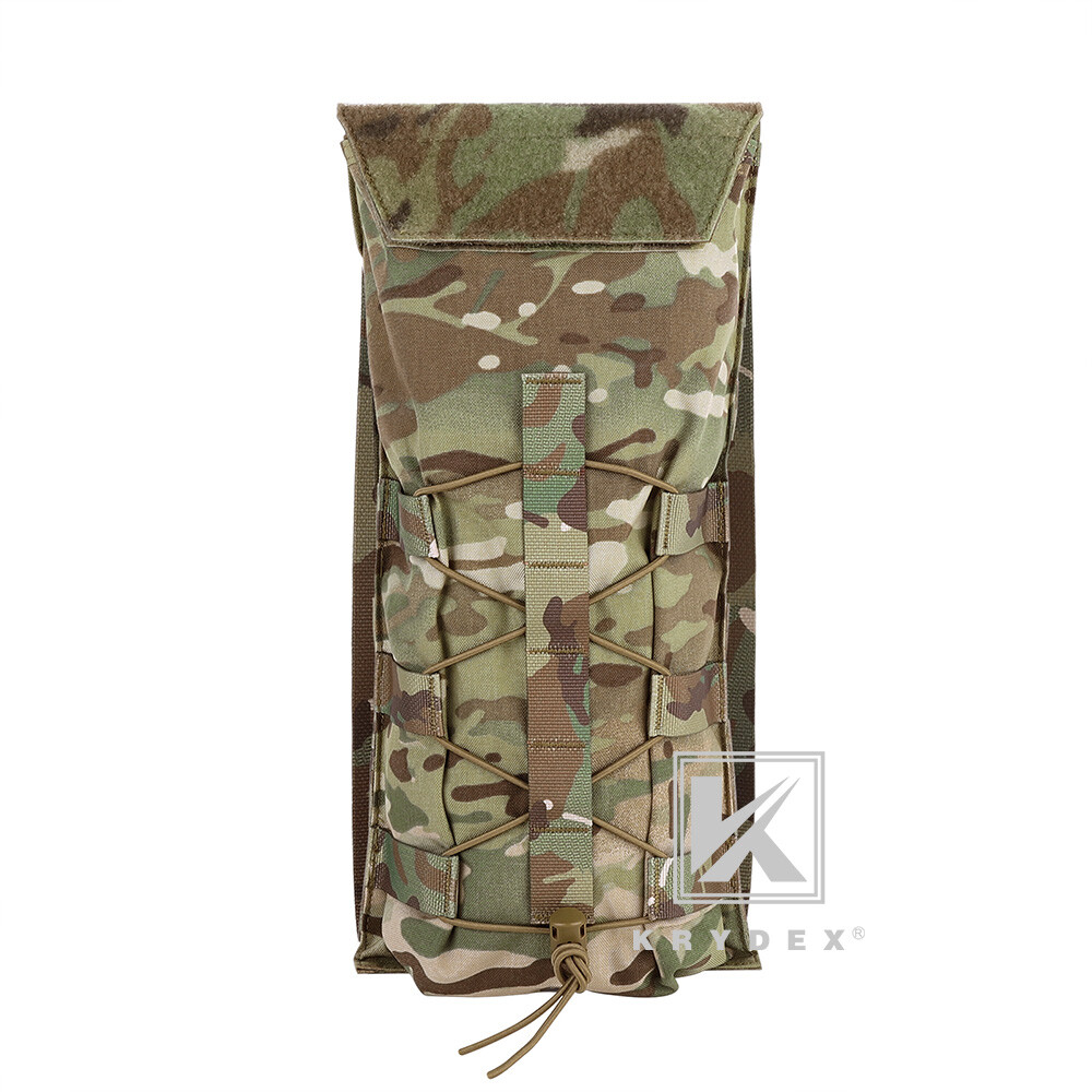 KRYDEX Tactical Vest Hydration Carrier Modular 3L Water Bladder MOLLE Backpack