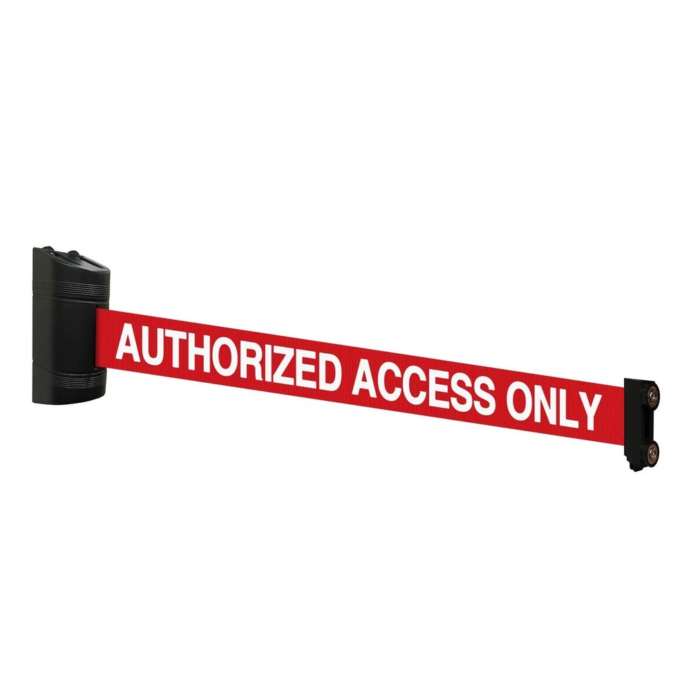 Magnetic Retractable Wall Barrier - Temporary Crowd Control Tool For Safety