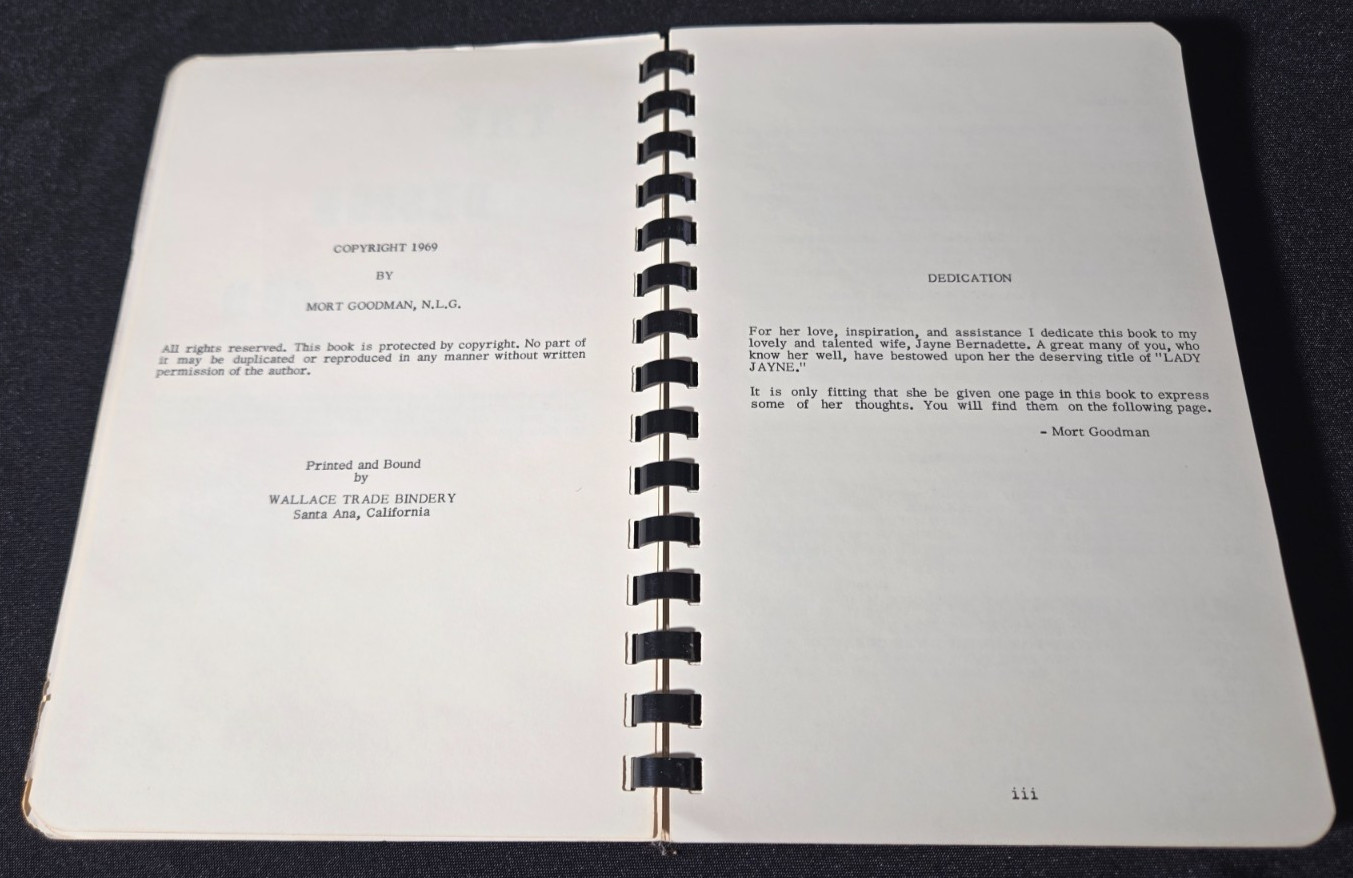 Signed Mort Goodman The Design Cud Error Coin Book 1969 Numismatic