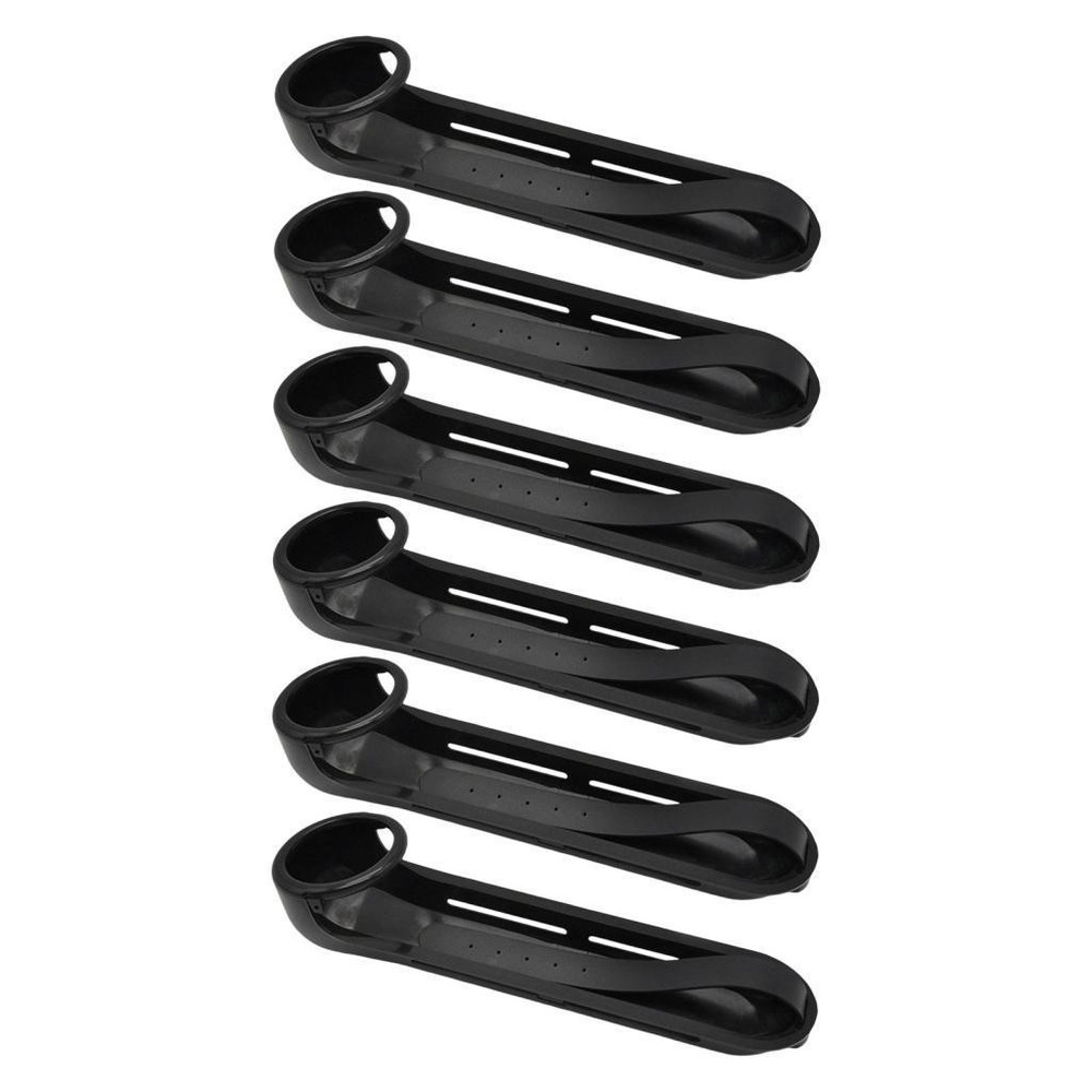 6Pcs Billiards Table Pocket Rails, Snooker Pocket Tracks