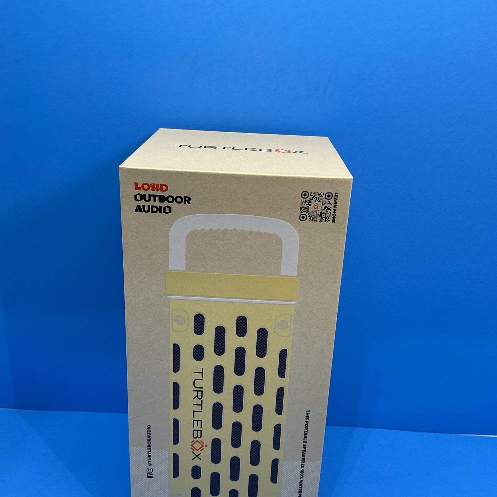 Turtlebox Ranger Loud Outdoor Bluetooth Speaker Yellow – Limited Edition NEW