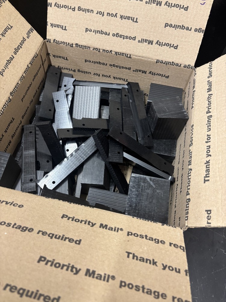 Black Delrin / Acetal Plastic Rems