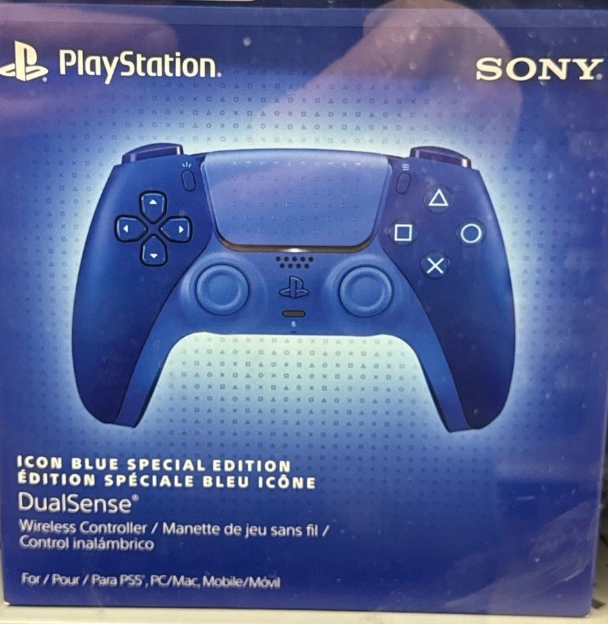 Icon Blue - Special Edition - Sony PS5 Dualsense Wireless Controller PlayStation
