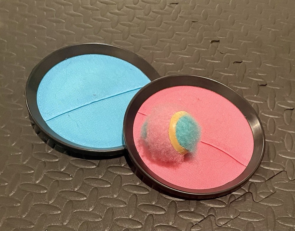 Ball Toss Mitts (with sticky pads)
