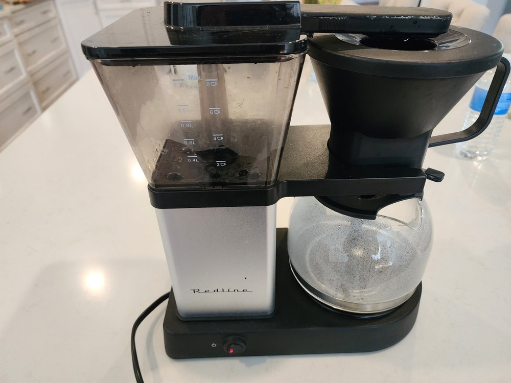 Redline Coffee Maker MK1 8 Cup Drip Coffee Machine Works