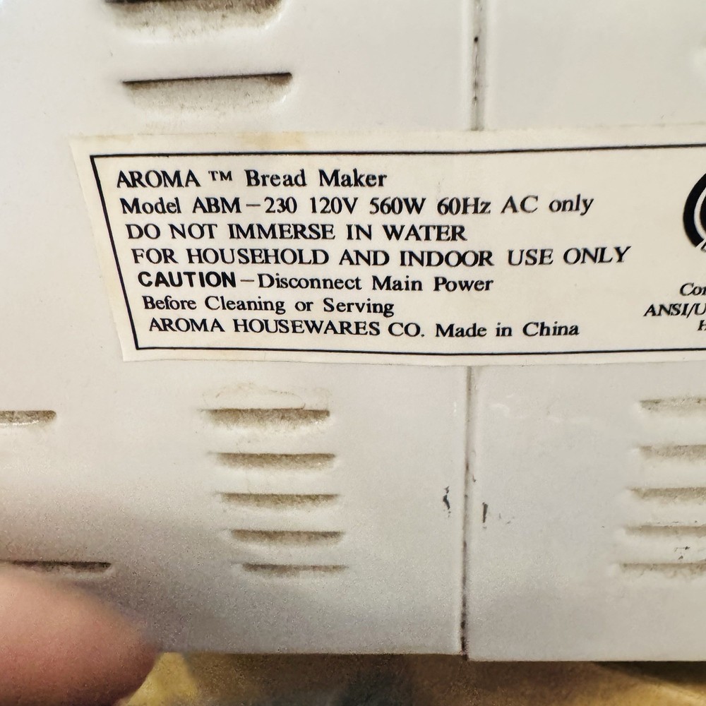 Bread Machine For Aroma Model ABM-2.30 Replacement Paddle