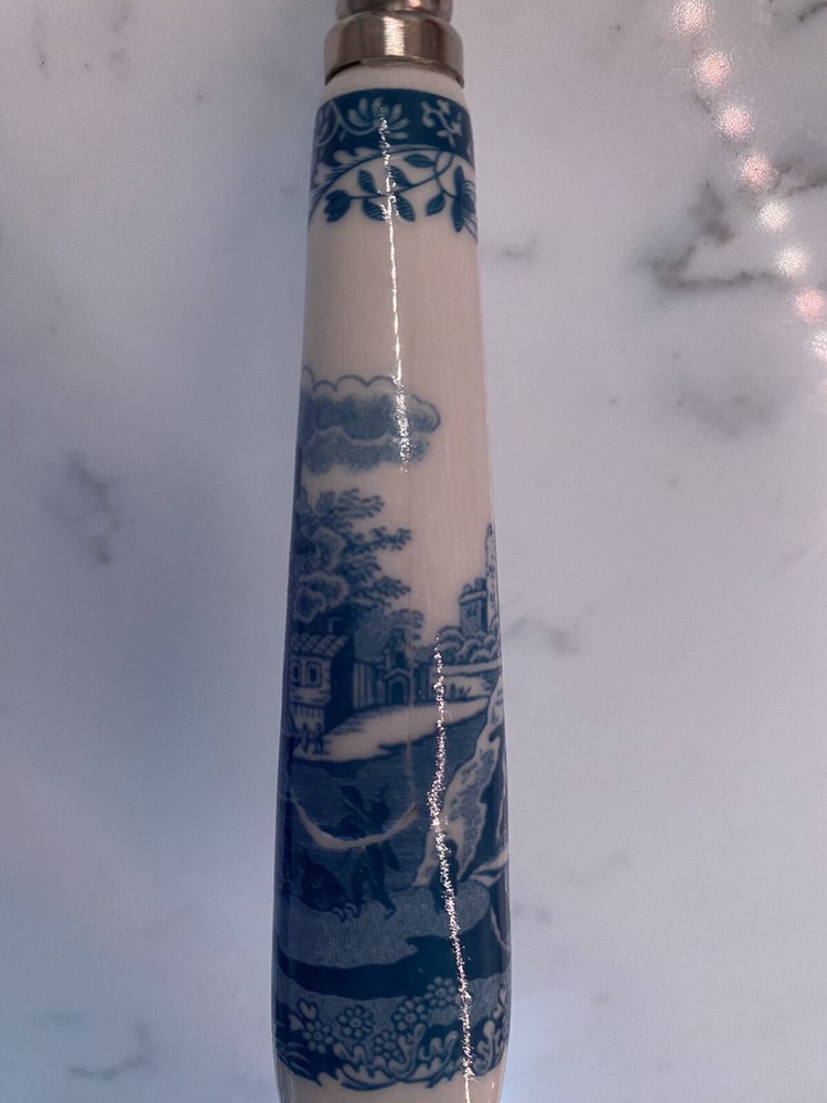 Spode Blue and White Pie/Cake Server