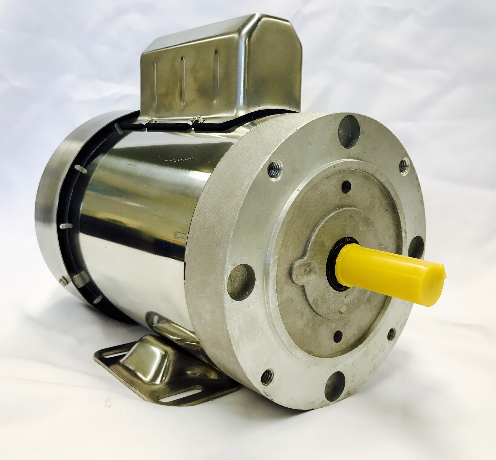 YCN5654BX 1 HP Stainless Steel Boat Lift Motor, 1725RPM,115/230V,56C with base