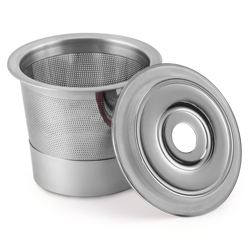Universal Refillable Coffee Pod Filters Compatible with Keurig Reusable
