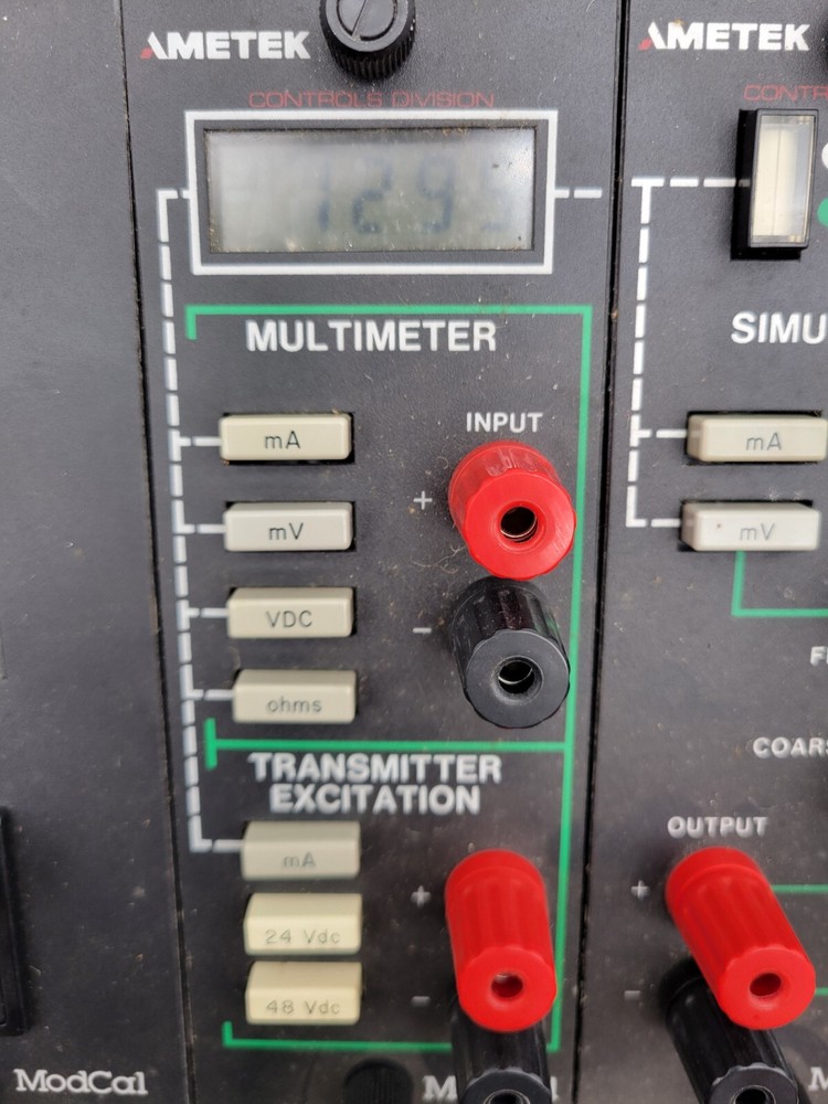 Ametek Modcal System Test Unit Multimeter Pressure Indicator Modules For Parts