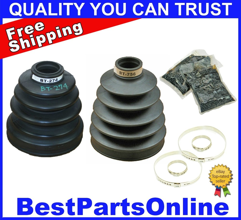 Front CV Axle Boot Kit for Honda Odyssey 2007 All Inner & Outer