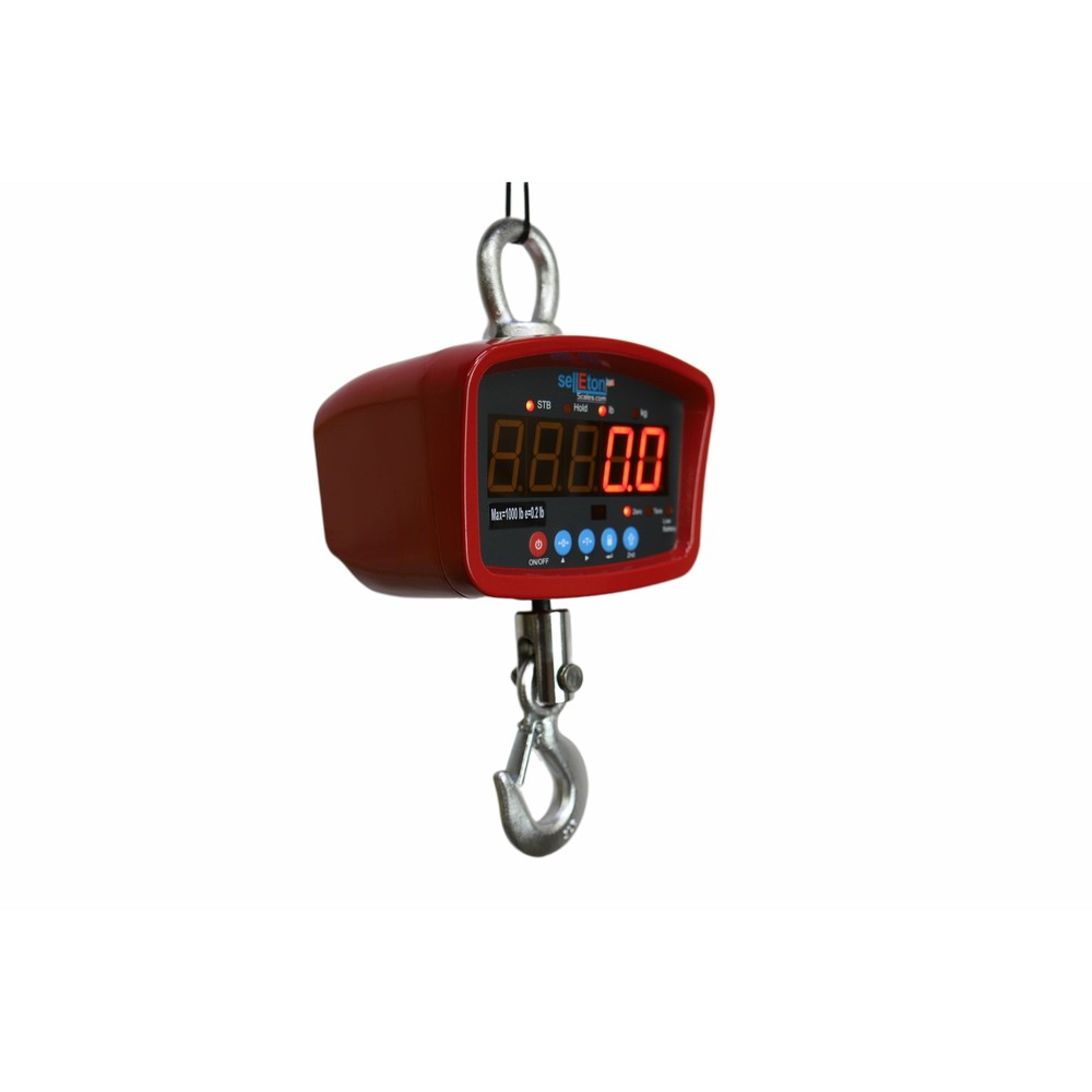 SellEton SL-924 Digital Medium General Purpose Crane Scale 1500 lb x 0.5 lb