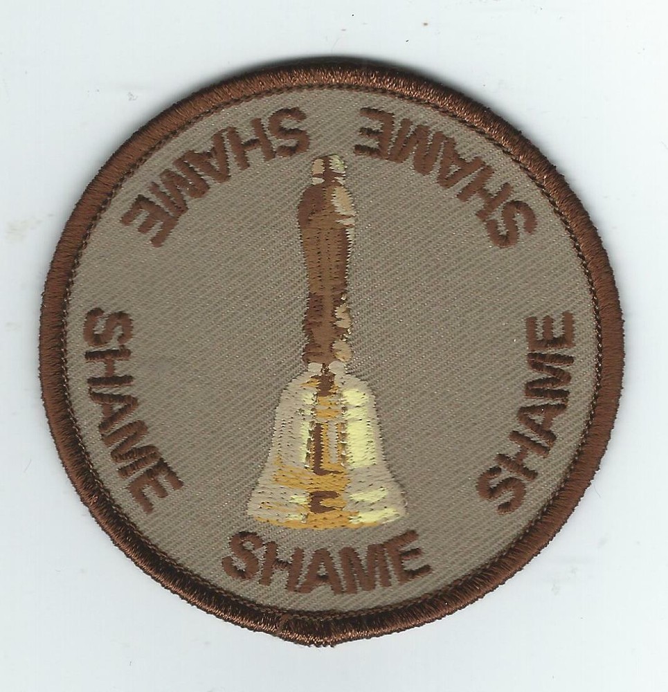 HMLA-367 "SHAME  SHAME SHAME" desert MORALE patch