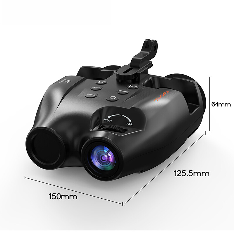 GTMEDIA N4 Night Vision Goggles Infrared Binoculars 300m Range IR Illuminator