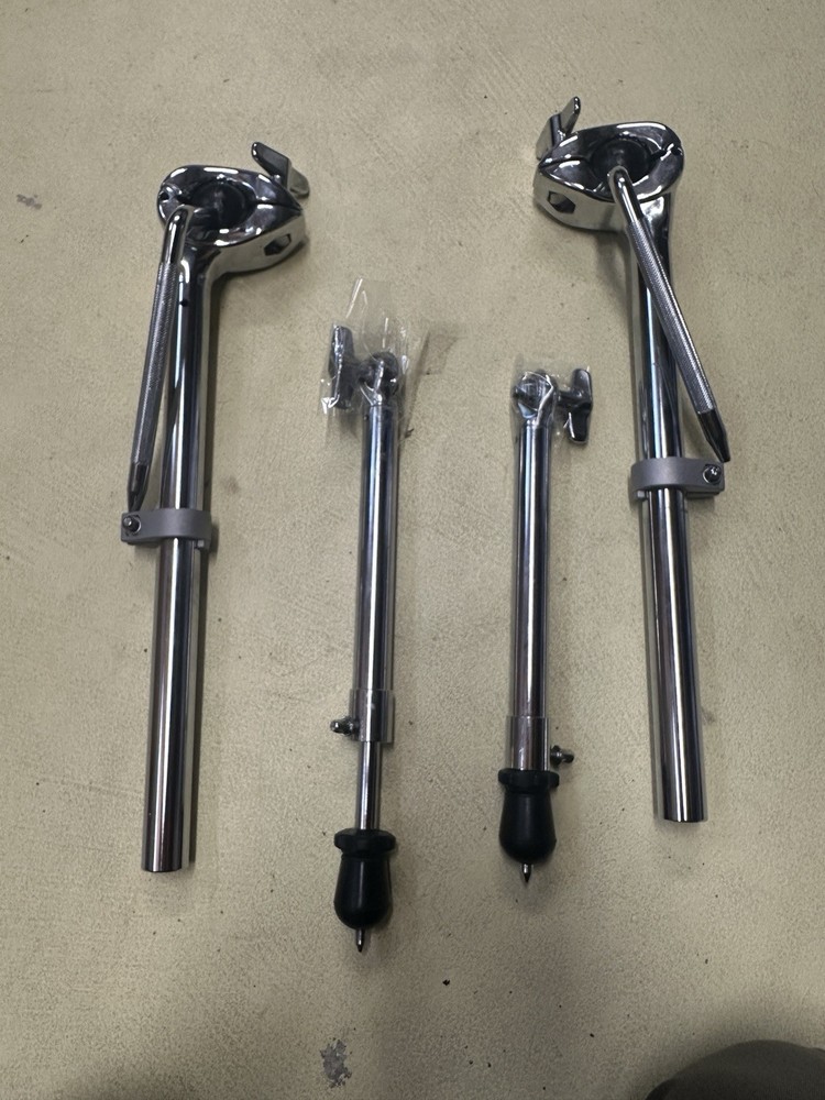 Mapex Tornado Hardware for Kick Drum: Legs and Tom Drum Mounts.