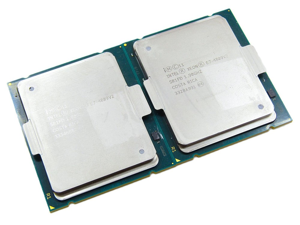 2x Intel SR1FD Server CPUs | 1.90GHz Hex Core Xeon E7-4809V2 | Socket LGA2011