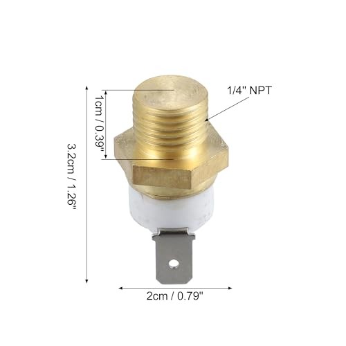 Universal Automotive Radiator Engine Cooling Fan Temperature Thermo Sensor