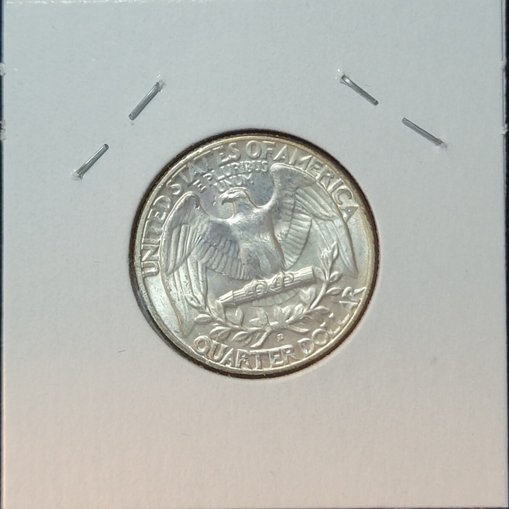 1953 D 25C Uncirculated