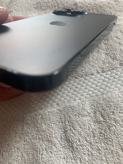 OEM Genuine Apple iPhone 14 pro max rear housing back glass chassis grey ( A )