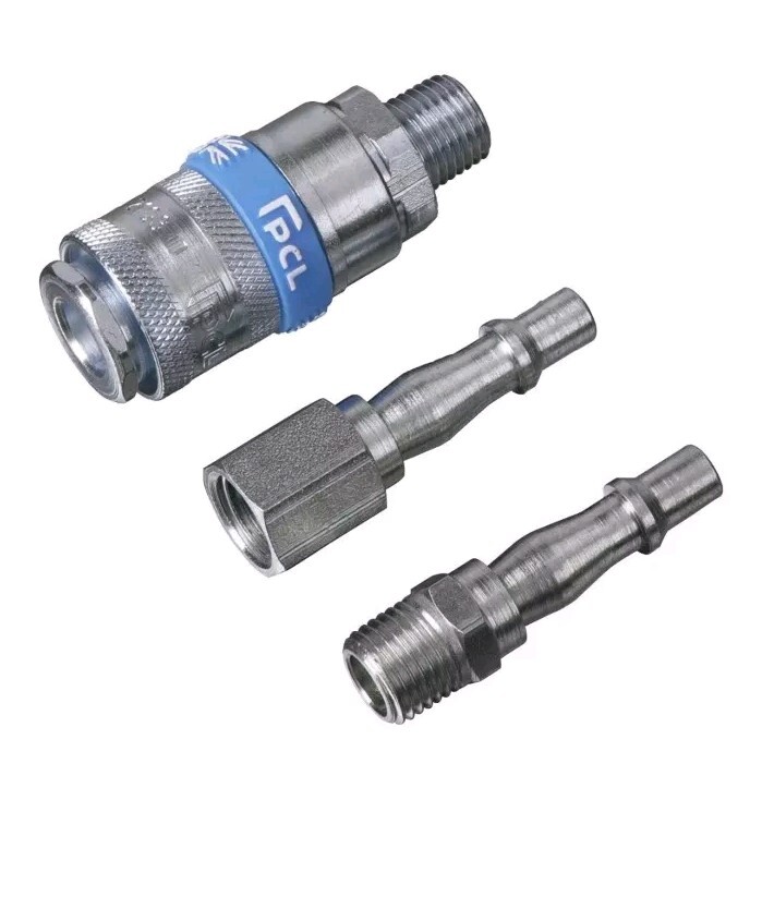 Sealey Air Tool Coupling Kit 3pc 1/4"BSP AC60