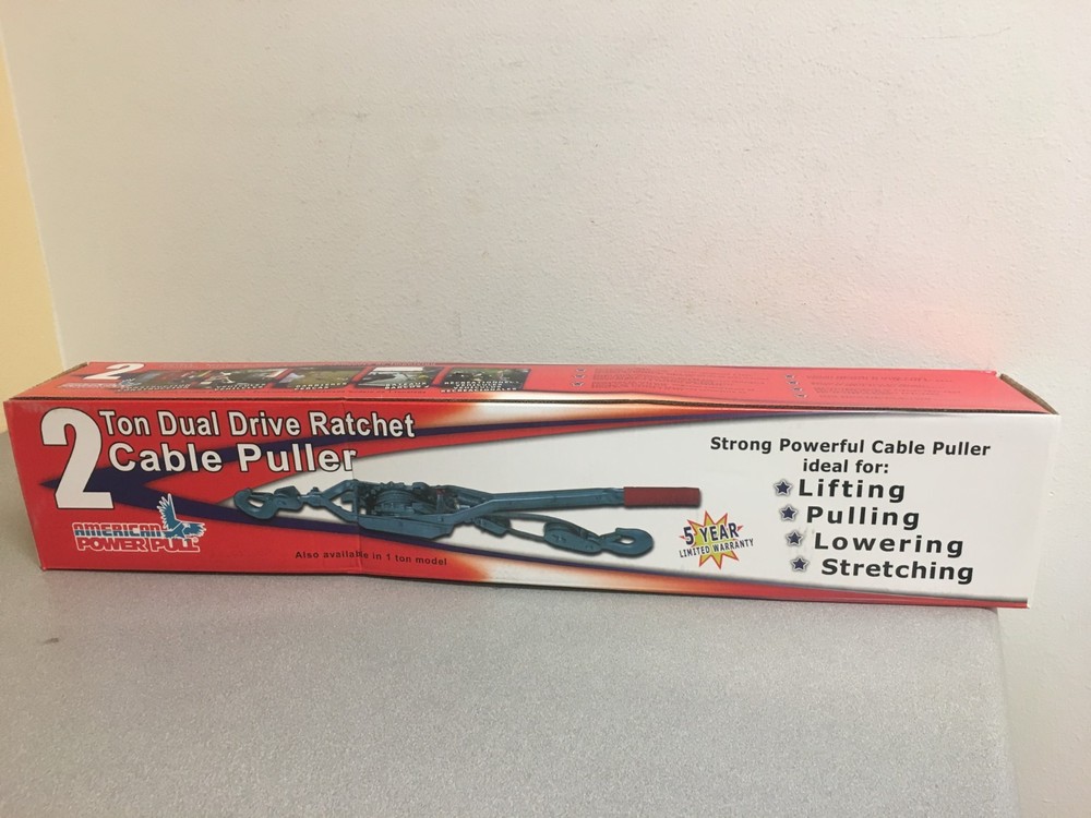 American Power Pull 2 Cable Power Puller 16 in. L