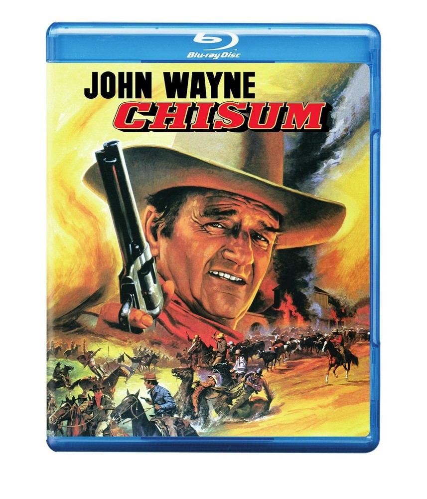 Chisum Blu-ray John Wayne NEW