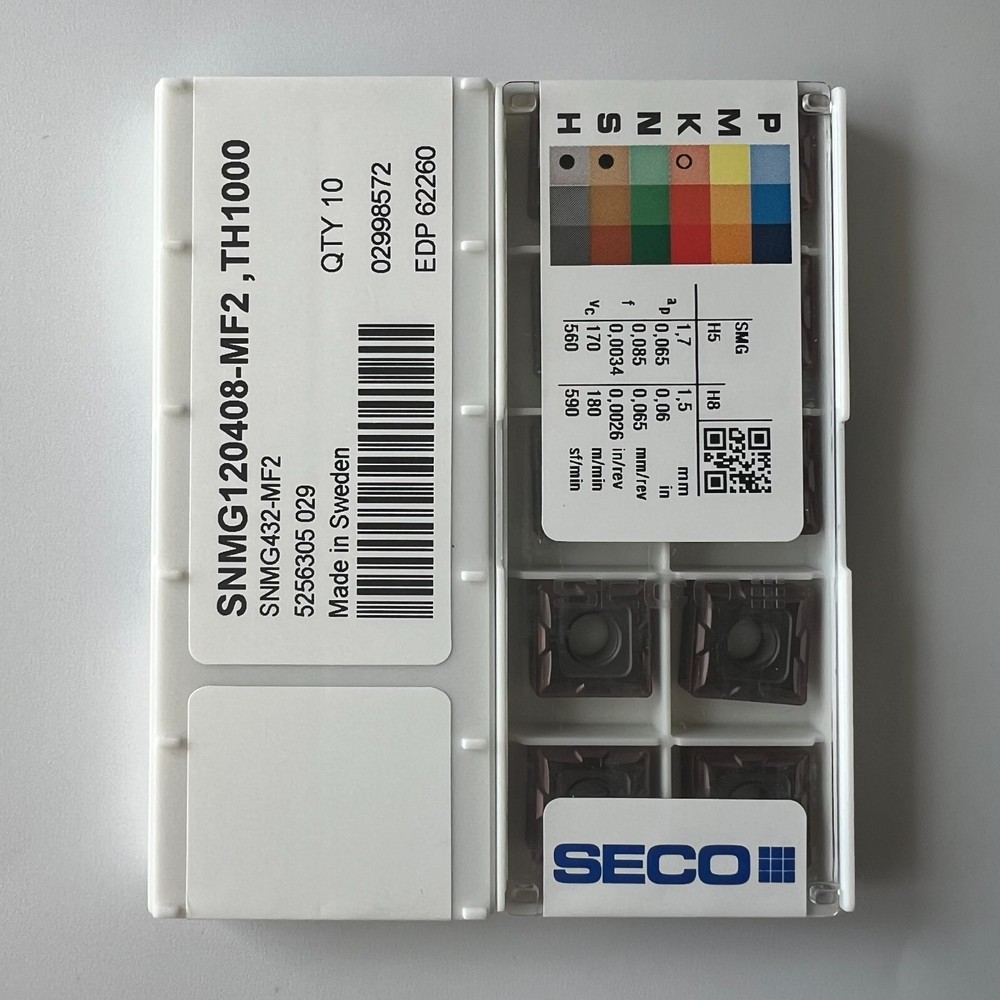 10Pcs/BOX  SNMG120408-MF2,TH1000