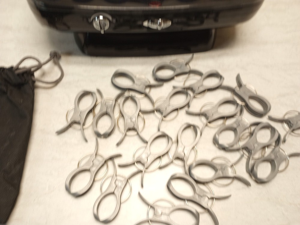 Conair Infinity Pro HS41X Ceramic Flocked Hot Rollers 20 Count with Clips Tested