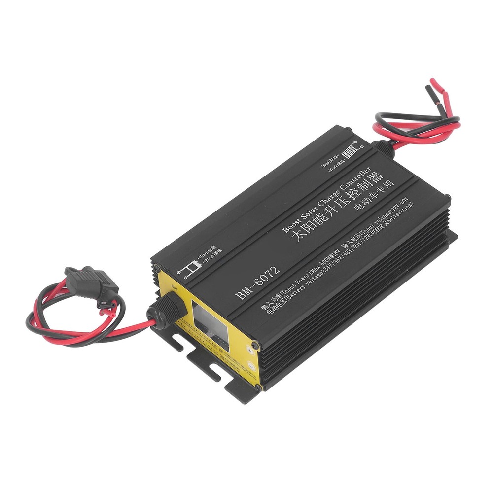 600W MPPT Boost Solar Controller 12-50V Input Step Up Controller.