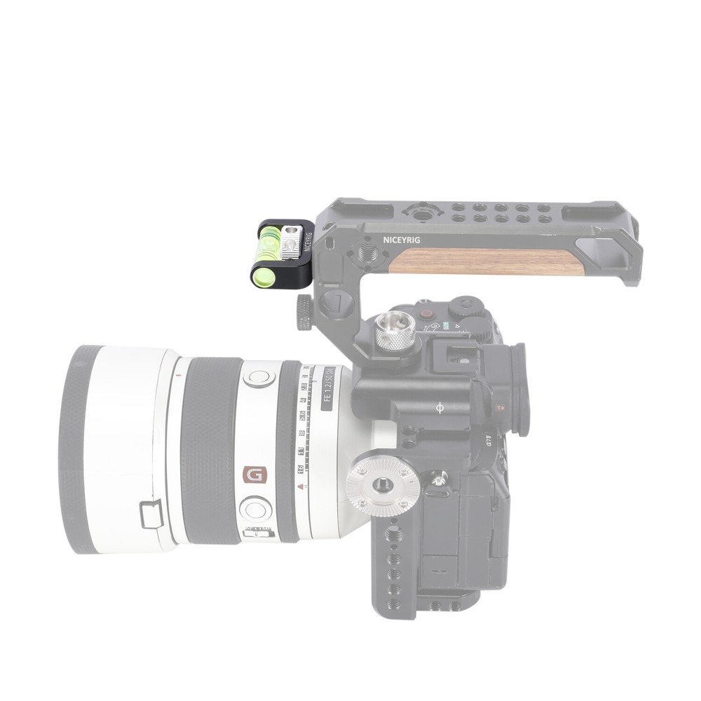Niceyrig Linear Bubble Level with 3/8" Arri Locating Pin