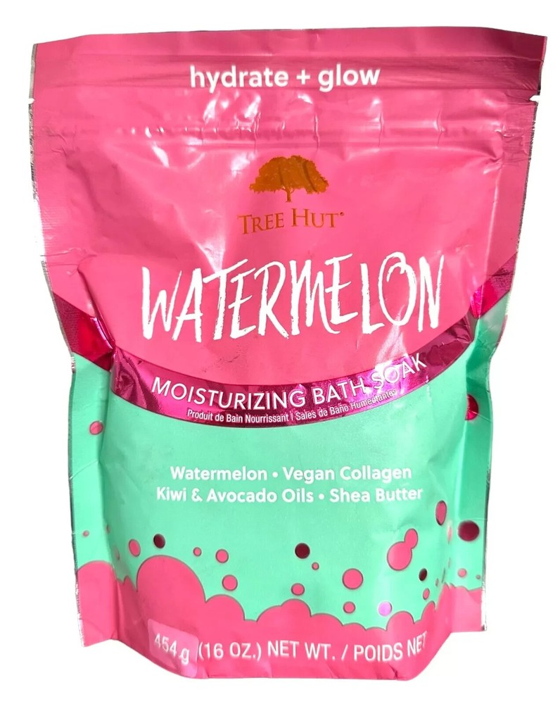 2Pack Moisturizing Bath Soak - Hydrate + Glow WATERMELON & Brighten + Tone VIT C