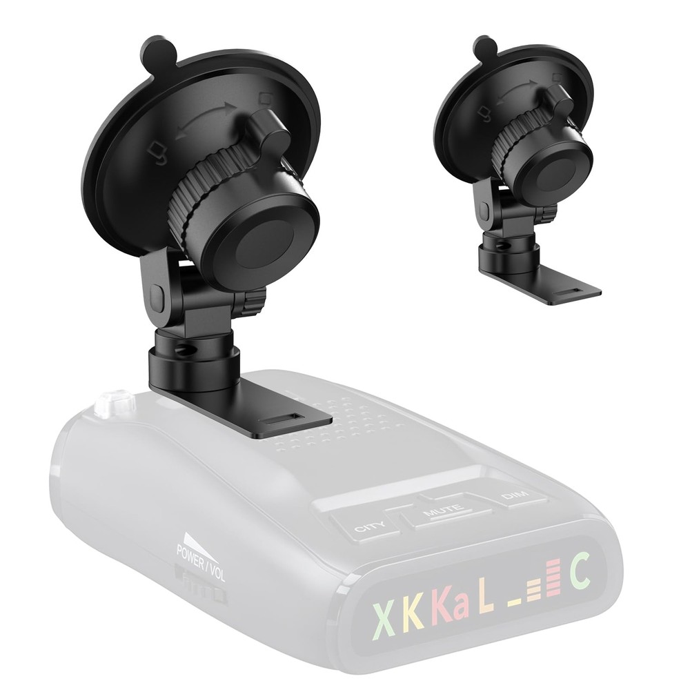 Radar Detector Windshield Mount Suction Cup Bracket for Uniden Models