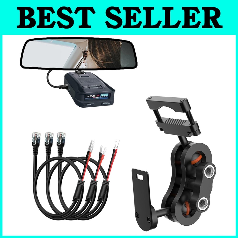 Uniden Radar Detector Mounting Solution=