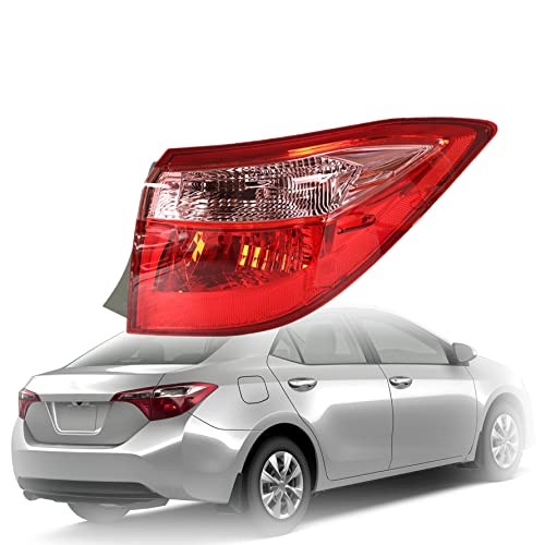 1-Pack Rear Right Tail Light Brake Lamp Assembly Replacement for Corolla 2017