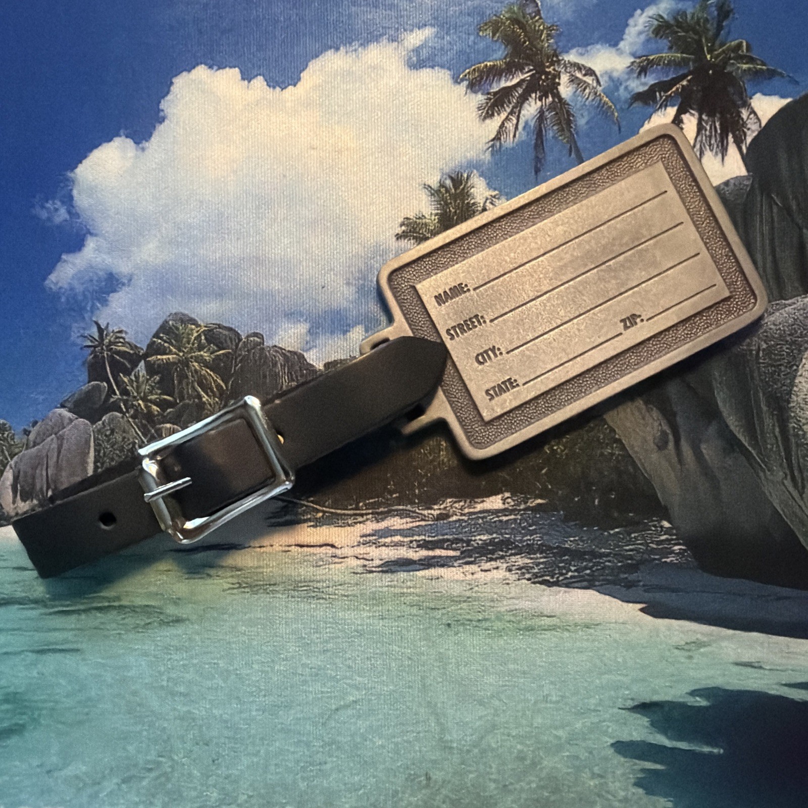 Bell Helicopter Luggage Tag