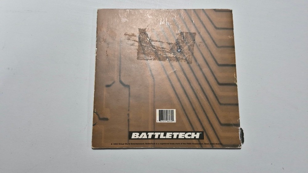 Battletech Operations Manual (1993) [VERY POOR SHAPE]