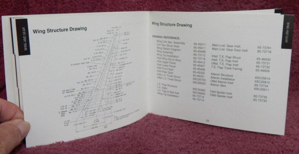 1990 Boeing Reference Guide 737 -300/-400/-500 DC-38561