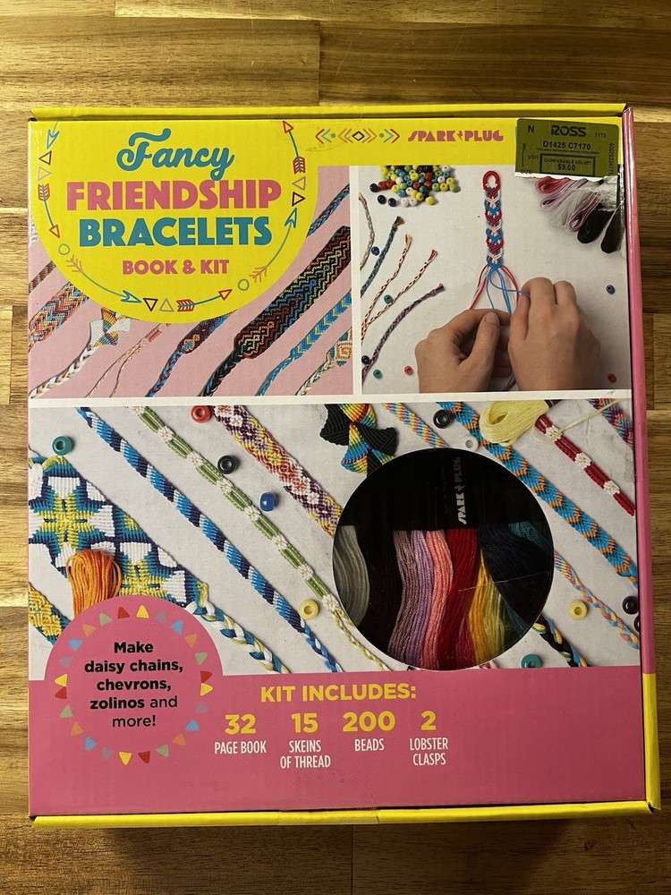 Fancy Friendship Bracelets Book & Kit