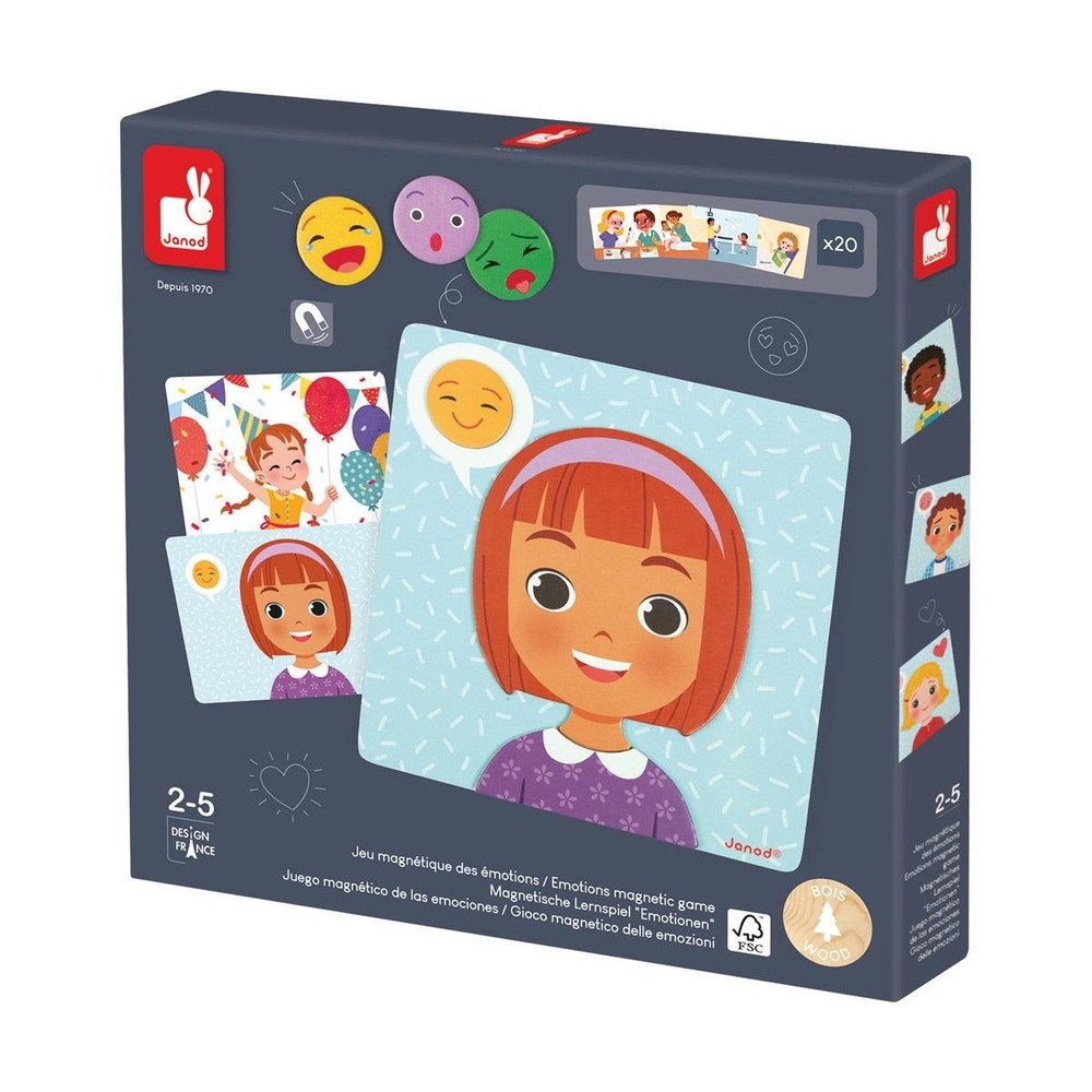 Janod Magnetic Emotions Recognition Set