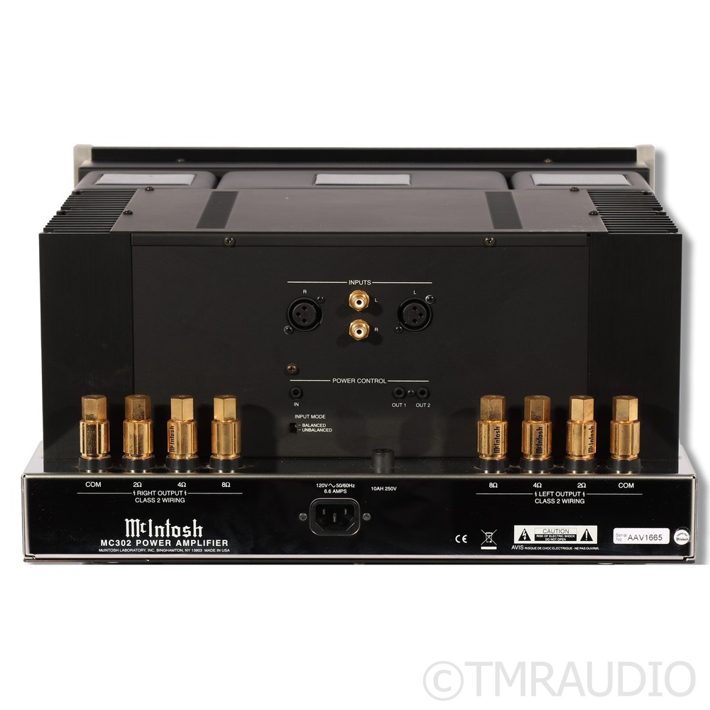 McIntosh MC302 Stereo Power Amplifier