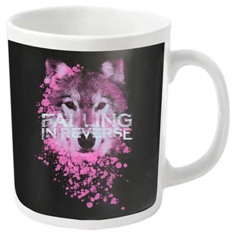 FALLING IN REVERSE wolf  -  11fl oz mug - ceramic  - official product- BOXED