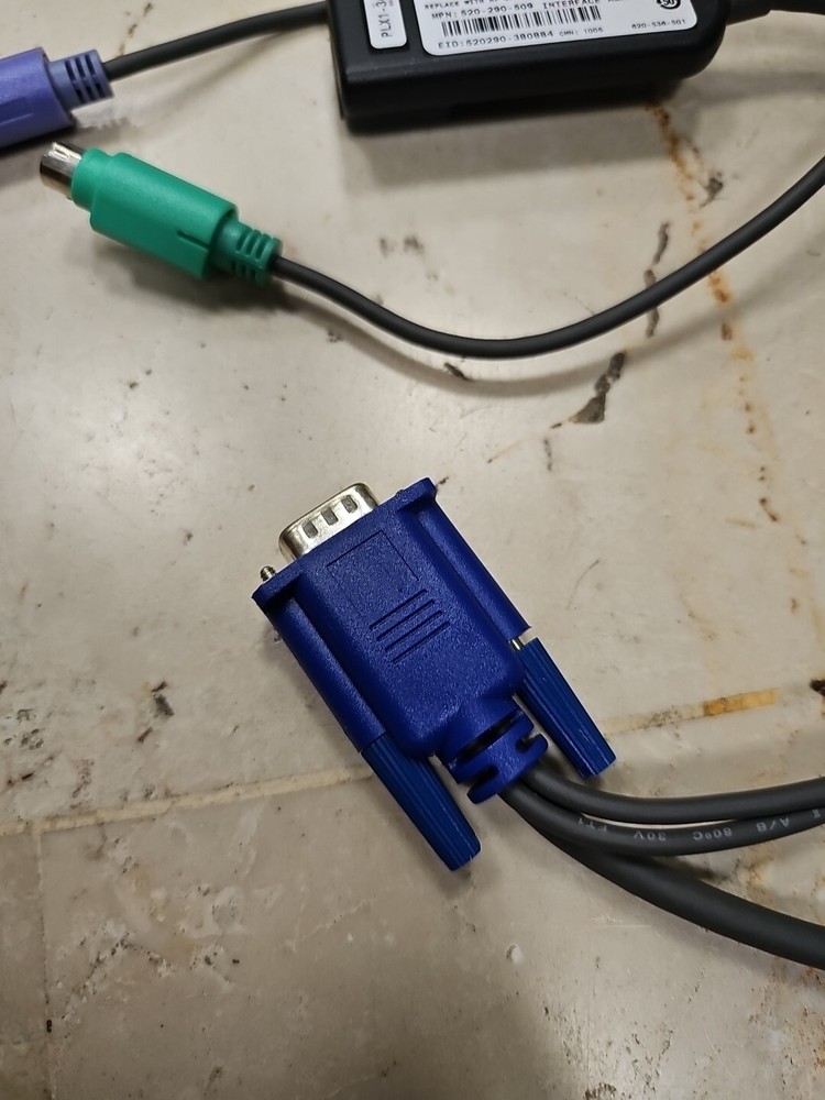 HP PLX1-3409 KVM INTERFACE ADAPTER 520-290-509