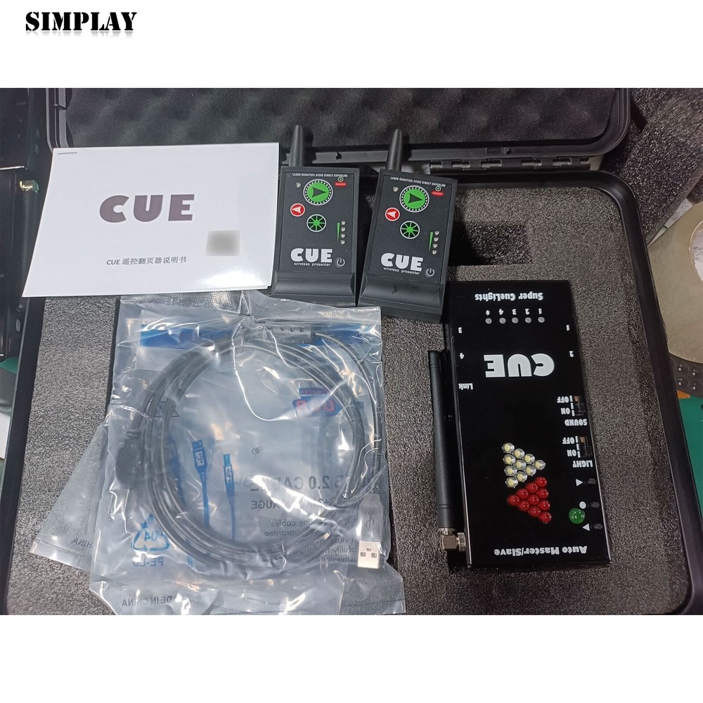 Super Cuelight Presenter Remote One Receiver and Two Transmitters