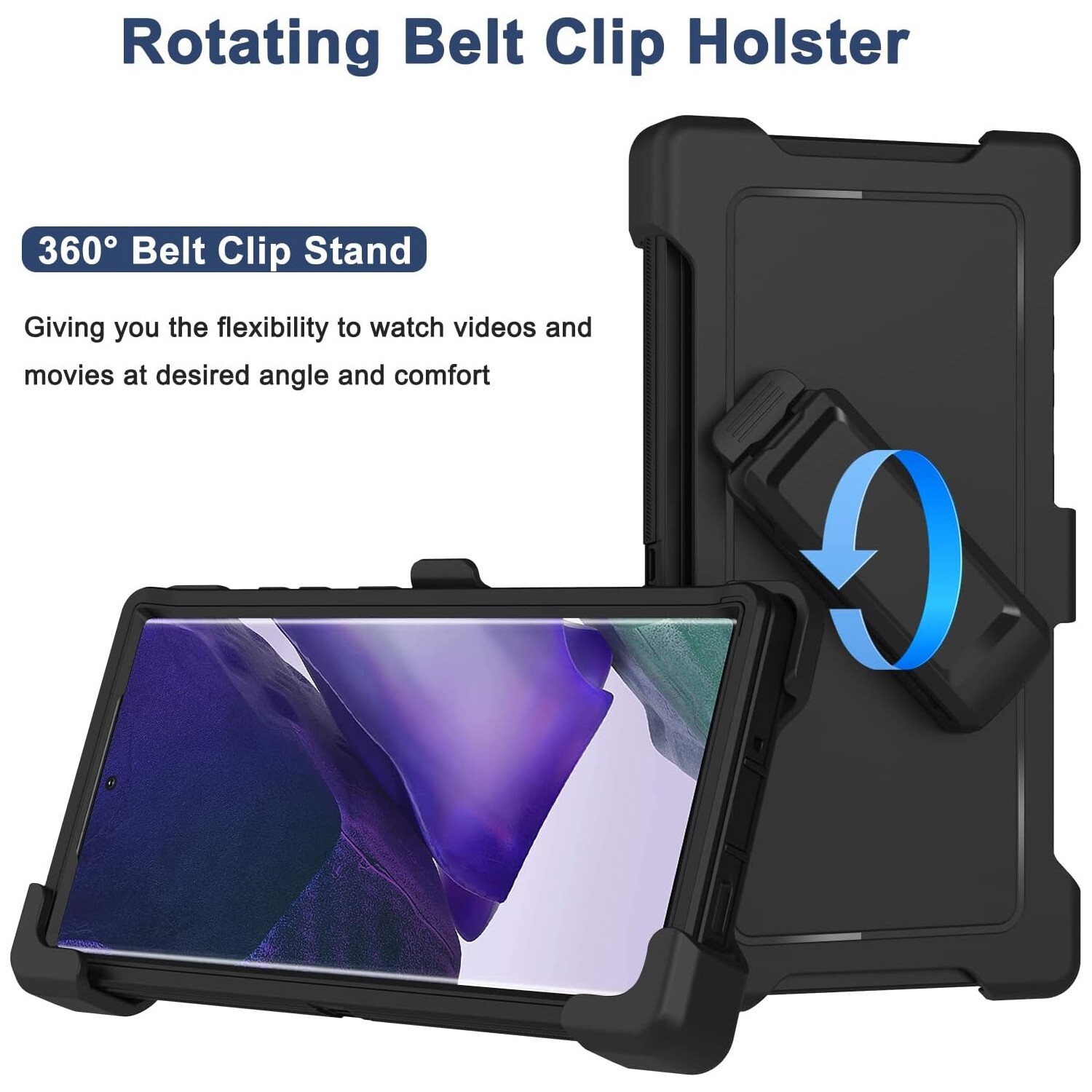 For Samsung Galaxy S22 Ultra/S22 Case Cover w/Clip fit Otterbox Defender +Screen