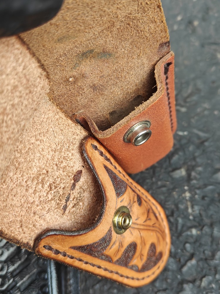 Leather Sheath Lot Storage Pouch For Pocket Knife Or Multi Tool