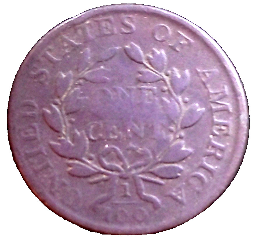 1803 Draped Bust Large Cent - Graffiti - US 1c Copper Coin