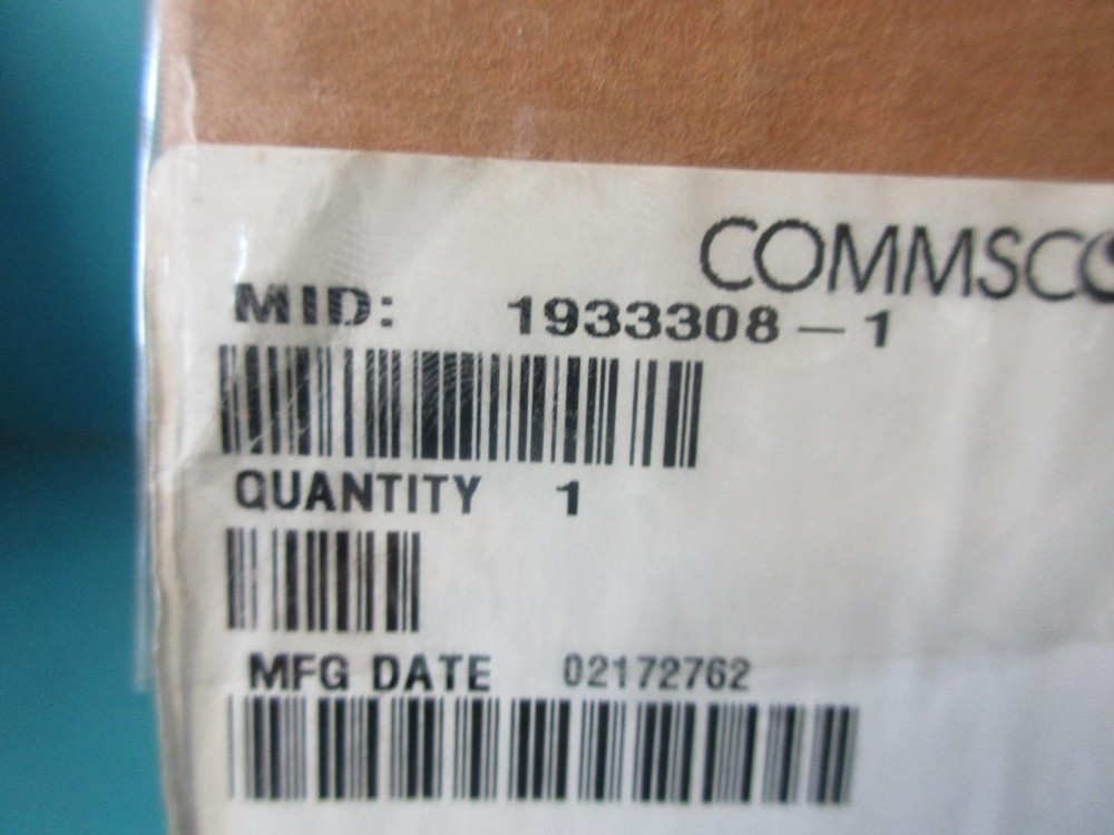 NEW COMMSCOPE 1933308-1 SL SERIES PATCH PANEL MULTIMEDIA 48-PORT FLAT FRONT
