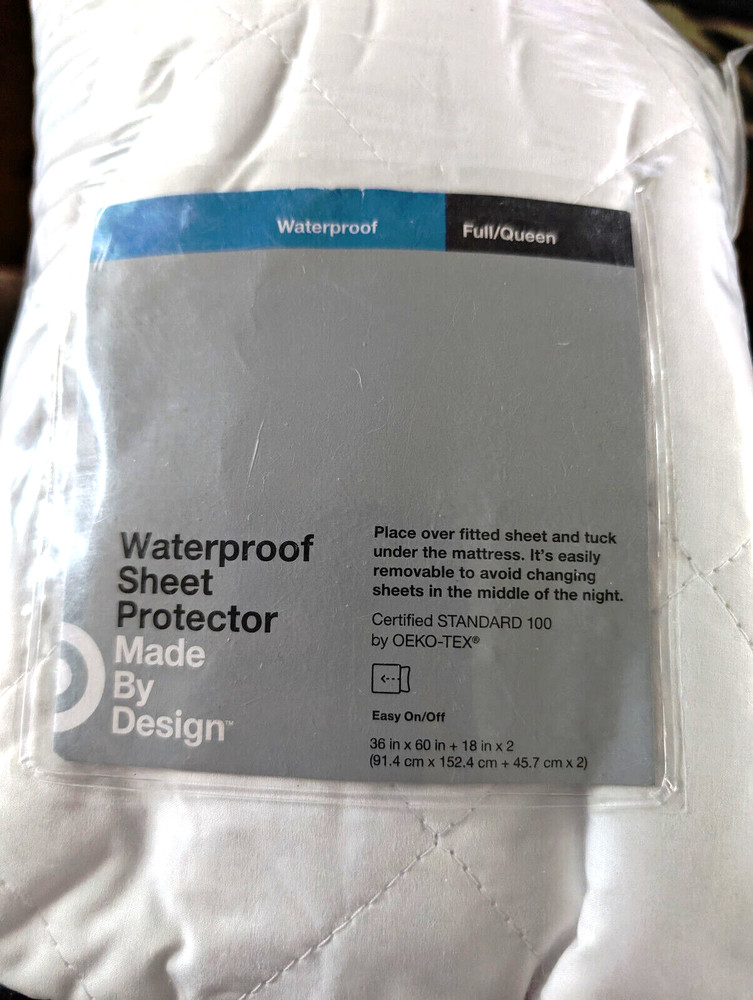 Waterproof Sheet Protector Full/Queen